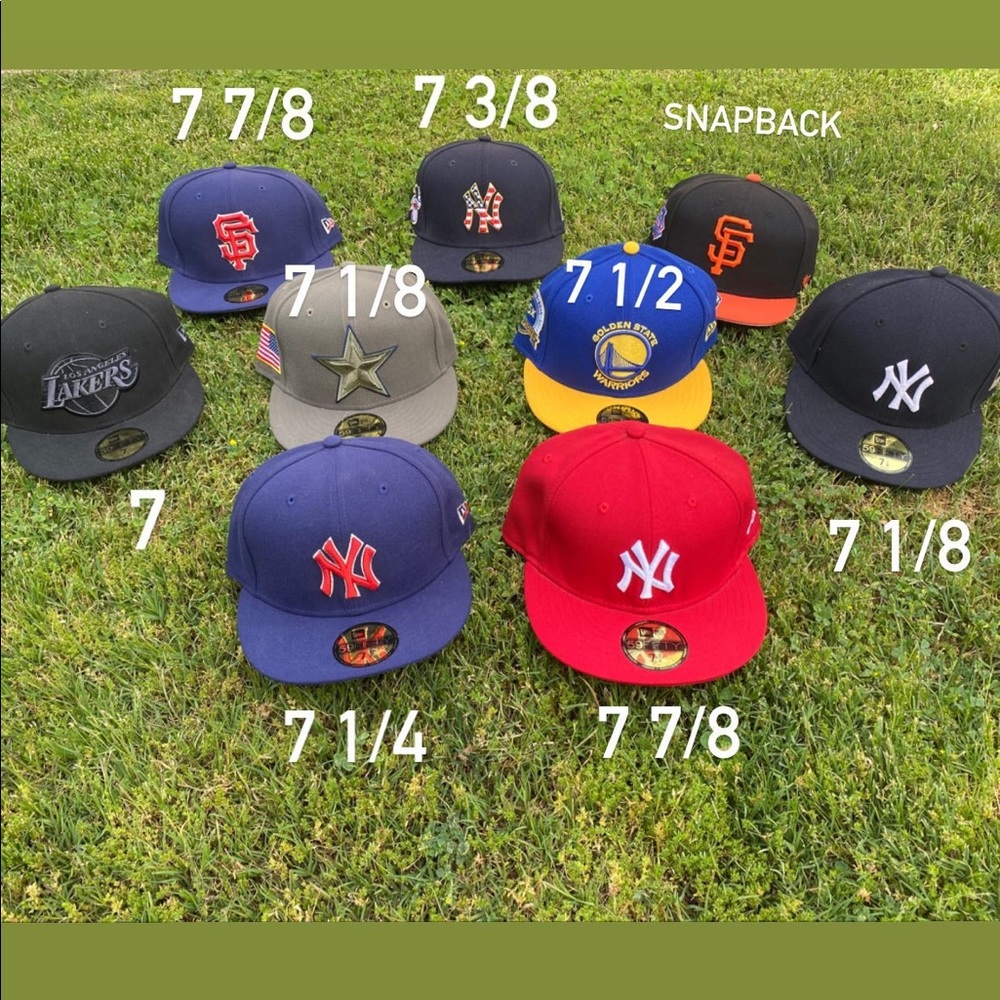New era fitted hats